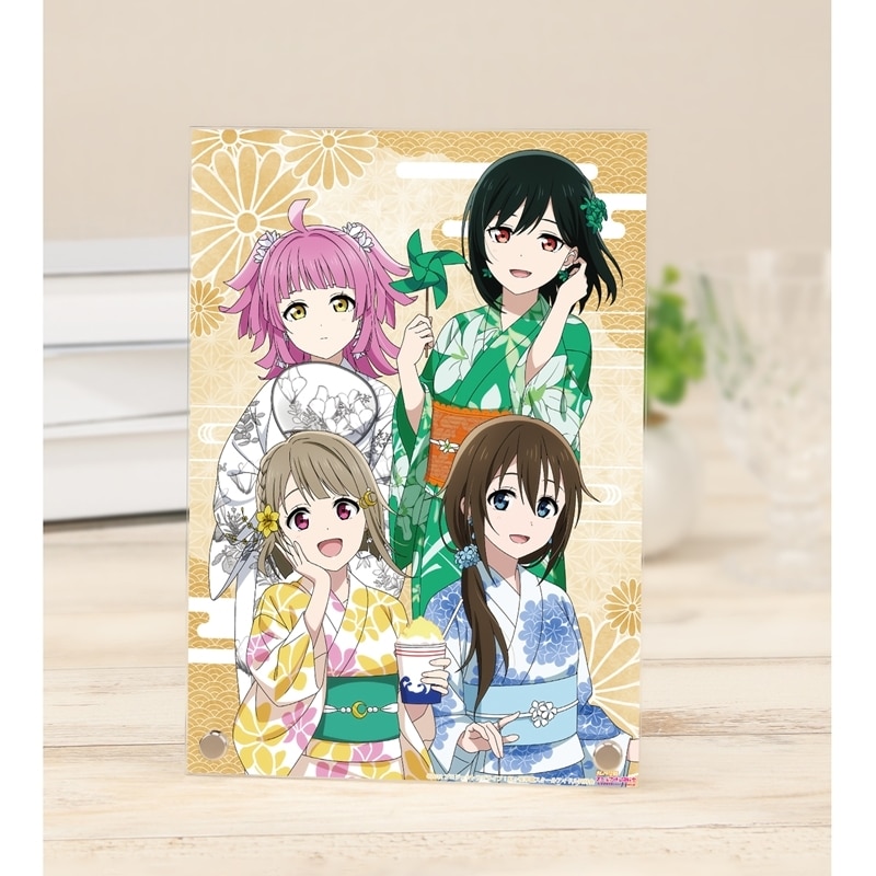 ラブライブ! ニジガク 描き下ろし 1年生 縁日ver. A5アクリルパネル
 
2026年1月17日発売
で取扱中 (アニメイト)