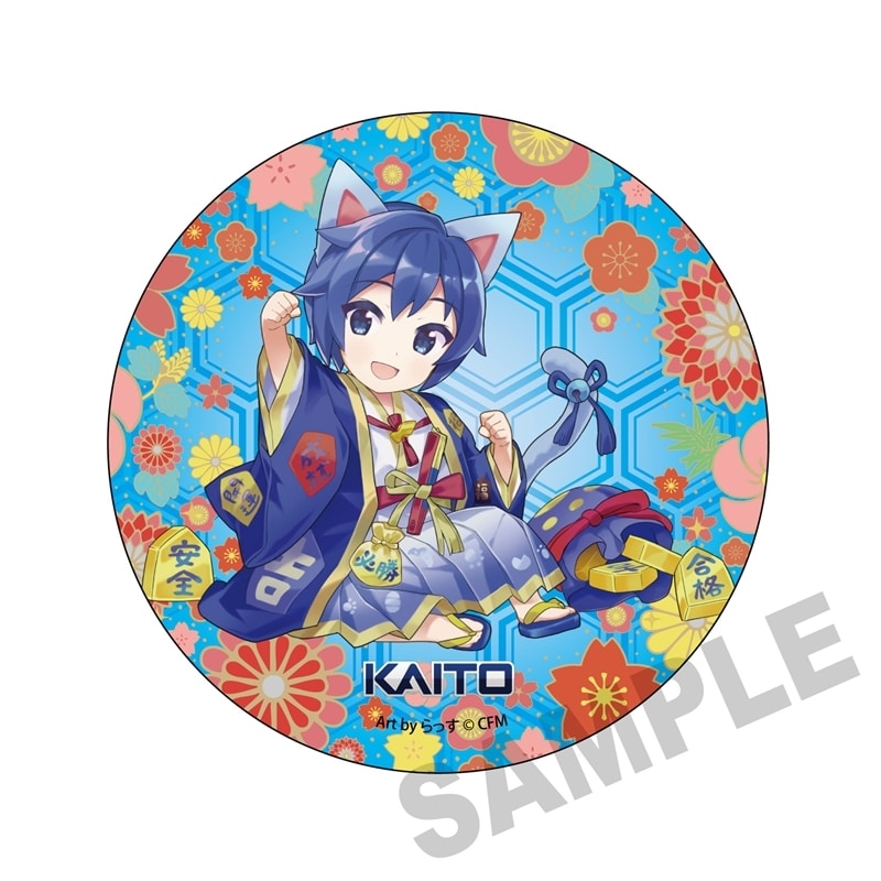 初音ミク×招き猫 メガ缶バッジスタンド KAITO Art by らっす
 
2025年12月発売