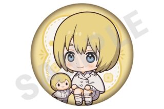 TVアニメ『進撃の巨人』 ミニキャラホワイトコーデシリーズ 缶バッジ(アルミン)
 
2025年12月発売 TVアニメ『進撃の巨人』 ミニキャラホワイトコーデシリーズ 缶バッジ(アルミン)
 
2025年12月発売