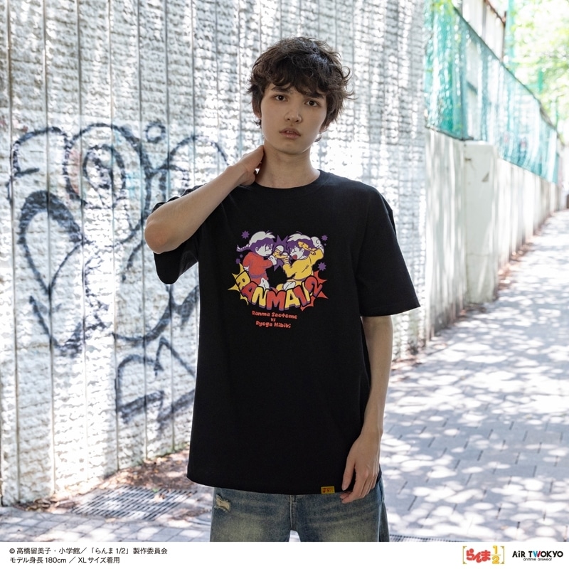 らんま1/2 第2弾 ポップイラストTシャツ 4(早乙女乱馬 & 響良牙)L
 
2025年12月上旬発売