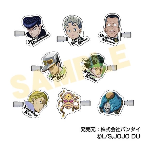 ジョジョの奇妙な冒険 ダイヤモンドは砕けない コレクションヘアクリップ アニメイトで
2025年12月発売