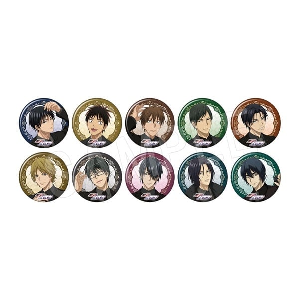 黒子のバスケ トレーディング缶バッジ カフェ黒スーツ2024ver.
 アニメイトで
2025年04月発売