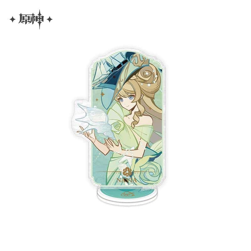原神 錦を裁ちて、夜を織りなすテーマシリーズ　アクリルスタンド　ナヴィア アニメイトで
08月発売