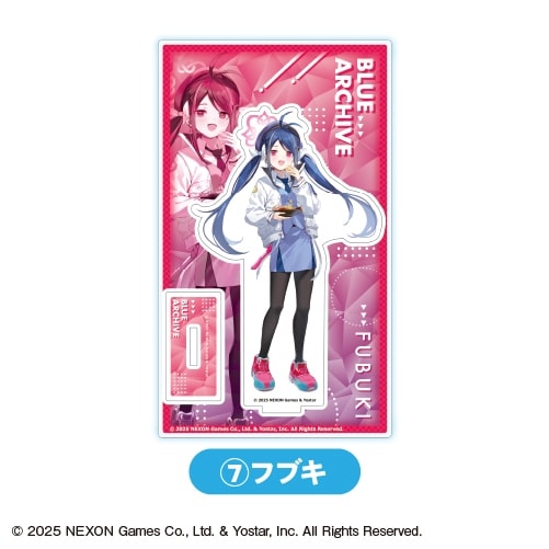 ブルーアーカイブ (ブルアカ) アクリルスタンド⑦フブキ<全7種・オープン>【カラオケの鉄人コラボ】
 
2025年12月発売
