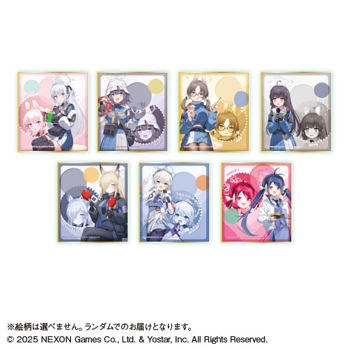 ブルーアーカイブ (ブルアカ) トレーディングミニ色紙<全7種・ランダム>【カラオケの鉄人コラボ】
 
2025年12月発売