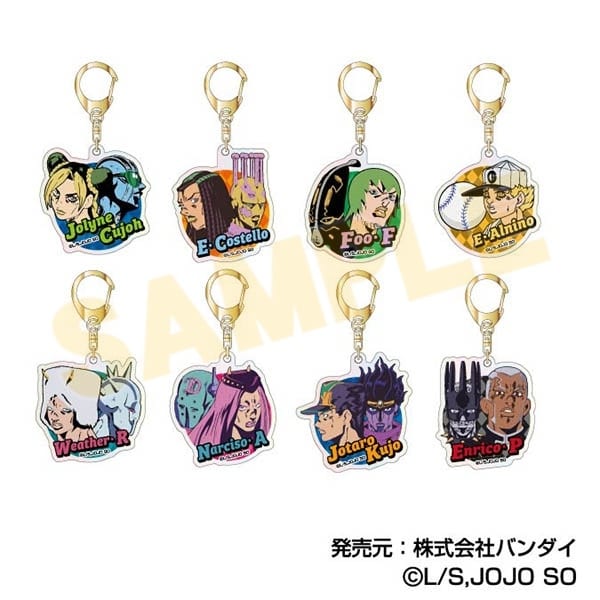 ジョジョの奇妙な冒険 ストーンオーシャン オーロラアクリルキーホルダーVol.2 アニメイトで
2025年12月発売