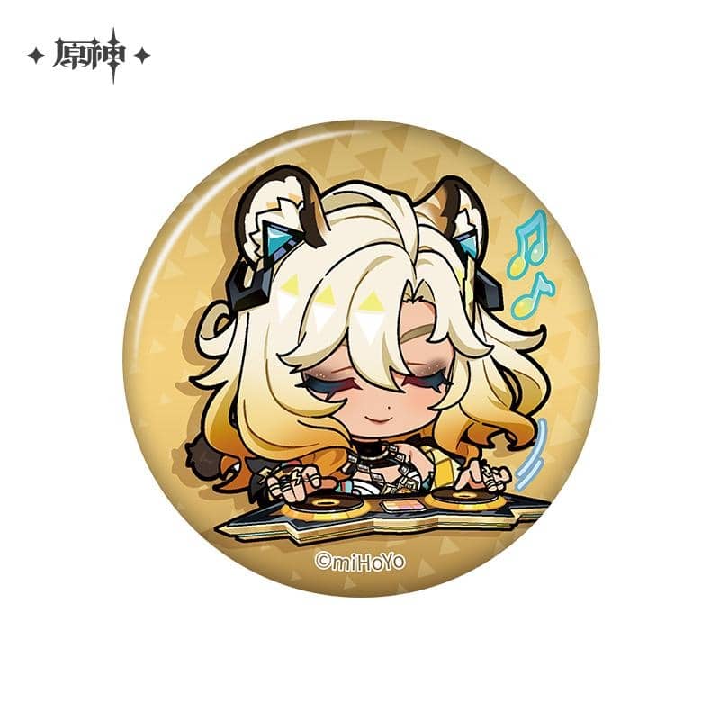 原神 ちびキャラスタンプシリーズ　缶バッジ ナタ シロネン アニメイトで
08月発売