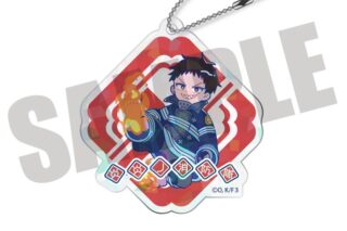 炎炎ノ消防隊  にゅ～とろ ホログラムアクリルキーホルダー A 森羅 日下部
 
2025年11月下旬発売