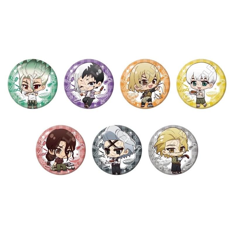 Dr.STONE  ちびっつ! バーベキュー 缶バッジ
 アニメイトで
2025年09月発売