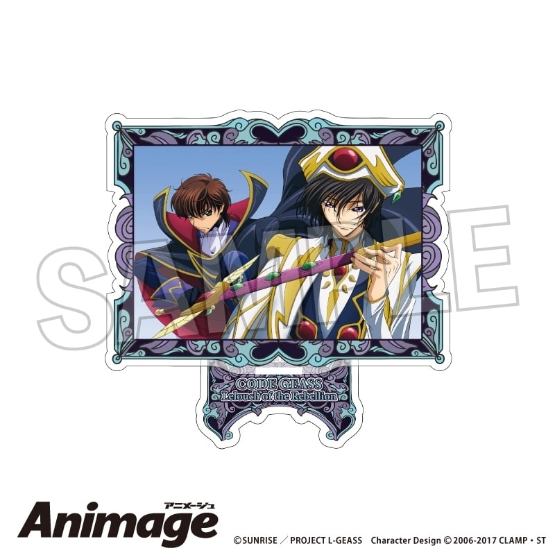 コードギアス  Animageアクリルスタンド vol.3 J アニメイトで
2025年11月発売