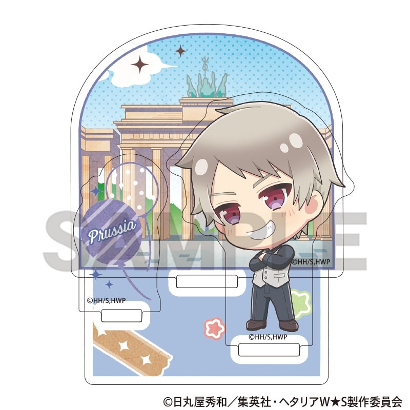 ヘタリア World★Stars ジオラマアクリルスタンド プロイセン ちまにわ
 アニメイトで
2025年10月発売