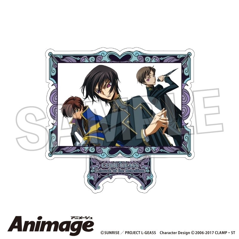 コードギアス  Animageアクリルスタンド vol.3 G アニメイトで
2025年11月発売