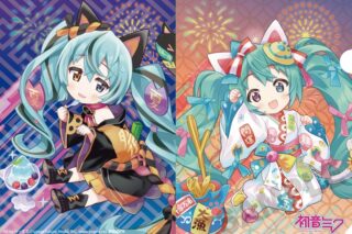 初音ミク×招き猫 クリアファイル 2025 Art by らっす
 
2025年12月発売