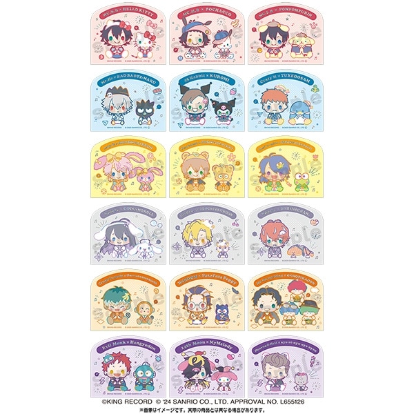 ヒプノシスマイク SANRIO NAKAYOKU EDIT 紙-kami-キャラスタンディ アニメイトで2025/02/21 発売