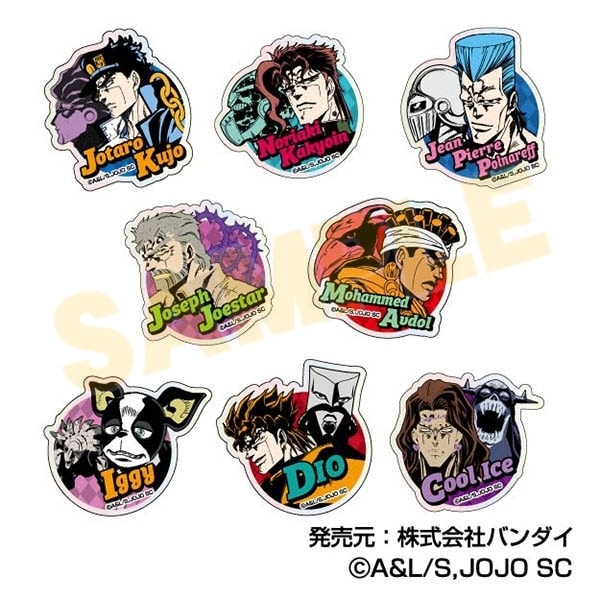ジョジョの奇妙な冒険 スターダストクルセイダース キラッとデバイスステッカー アニメイトで
2025年12月発売
