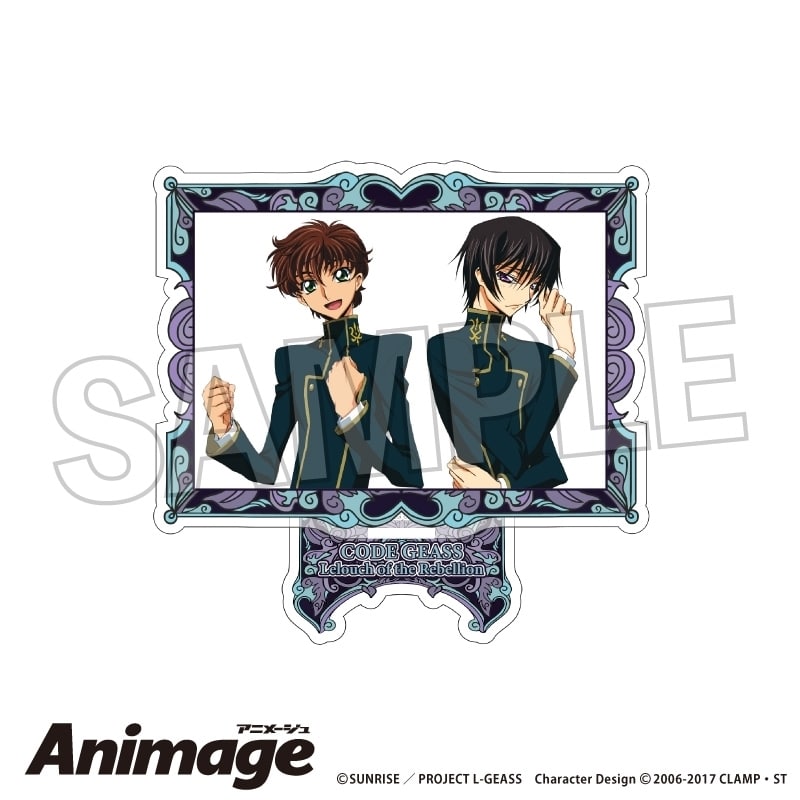 コードギアス  Animageアクリルスタンド vol.3 D アニメイトで
2025年11月発売