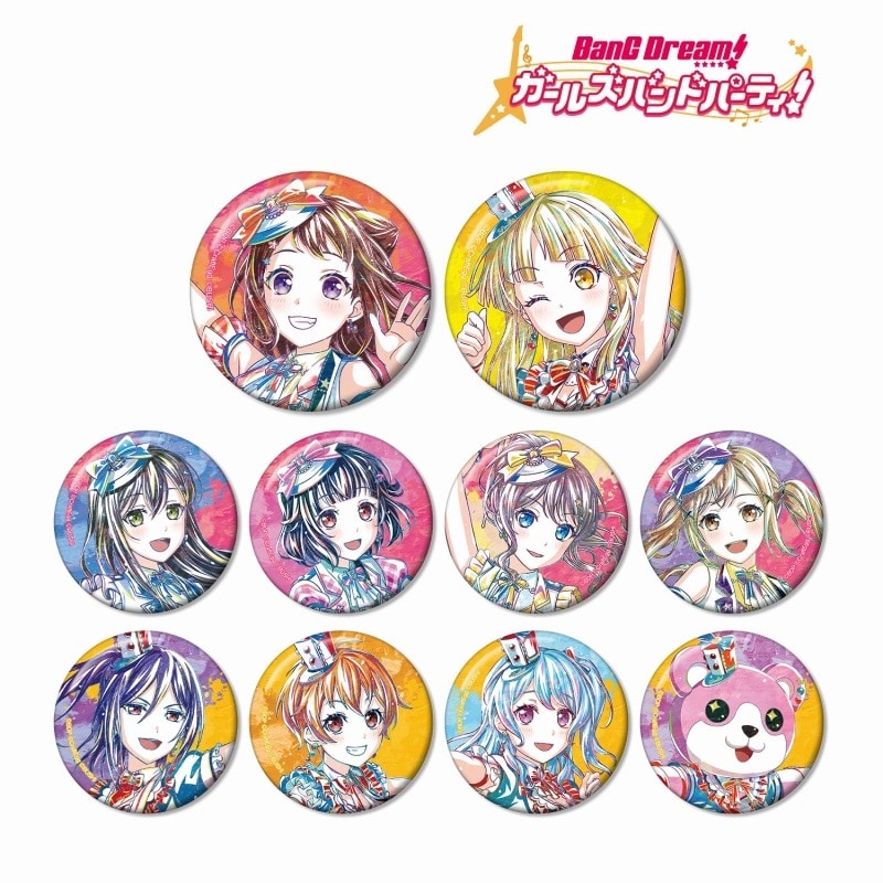 BanG Dream! ガルパ トレーディング Ani-Art 第5弾 缶バッジ ver.A アニメイトで
2025/06/17 発売