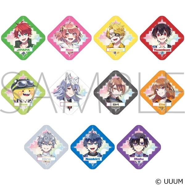 カラフルピーチ  缶バッジコレクション アニメイトで
2025/08/16 発売