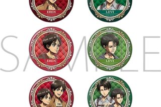 進撃の巨人 ホログラムキャラバッジコレクション
 
2025年12月13日発売