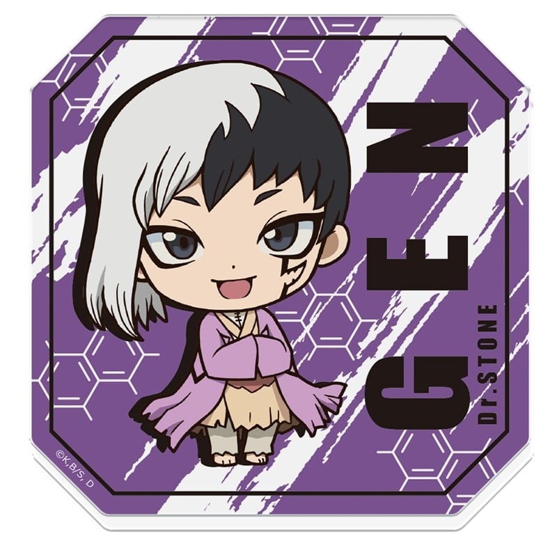 Dr.STONE アクリルコースターC[あさぎりゲン]【再販】
 アニメイトで
2025年12月中旬発売