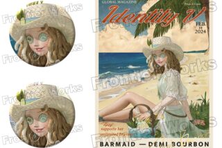 Identity V CHARACTER DAY 2024Ver. 缶バッジセット バーメイド
 アニメイトで
2025年12月下旬発売