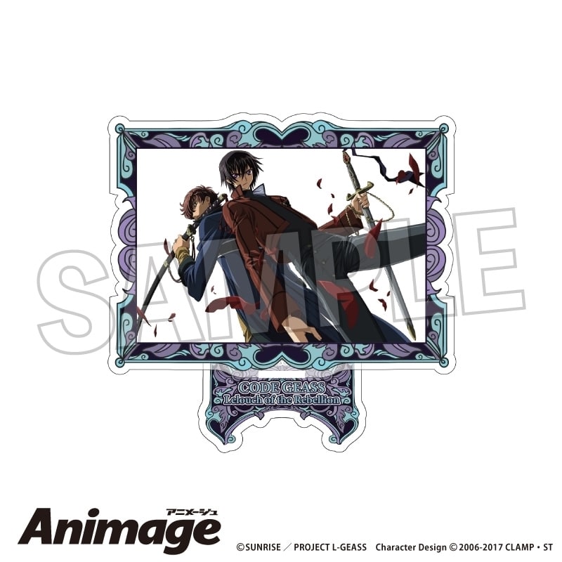 コードギアス  Animageアクリルスタンド vol.3 A アニメイトで
2025年11月発売