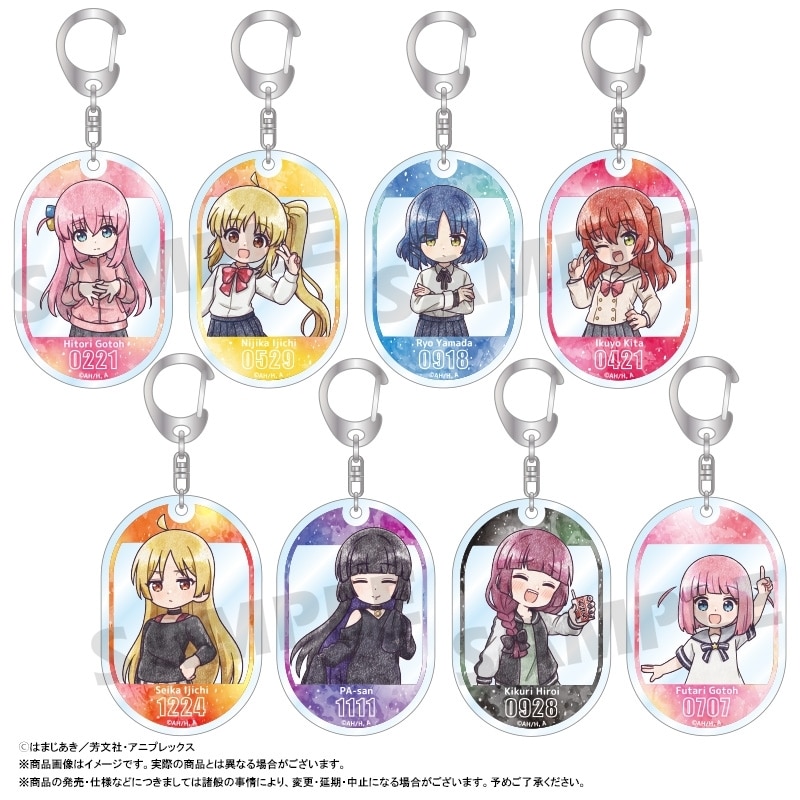 ぼっち・ざ・ろっく! ぴこぱれ トレーディングキーホルダー
 
2025年12月発売
で取扱中 (アニメイト)