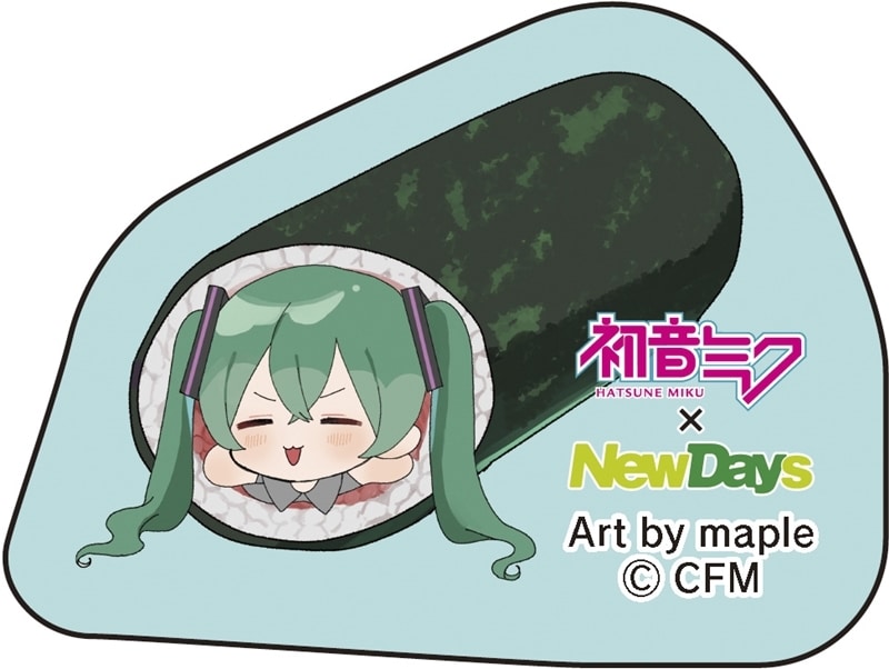初音ミク×NewDays ダイカットステッカー maple てまき
 
2025年11月発売