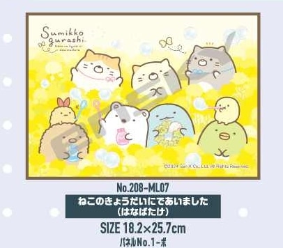 すみっコぐらし 208-ML07 ねこのきょうだいにであいました(はなばたけ) アニメイトで
2024年04月発売