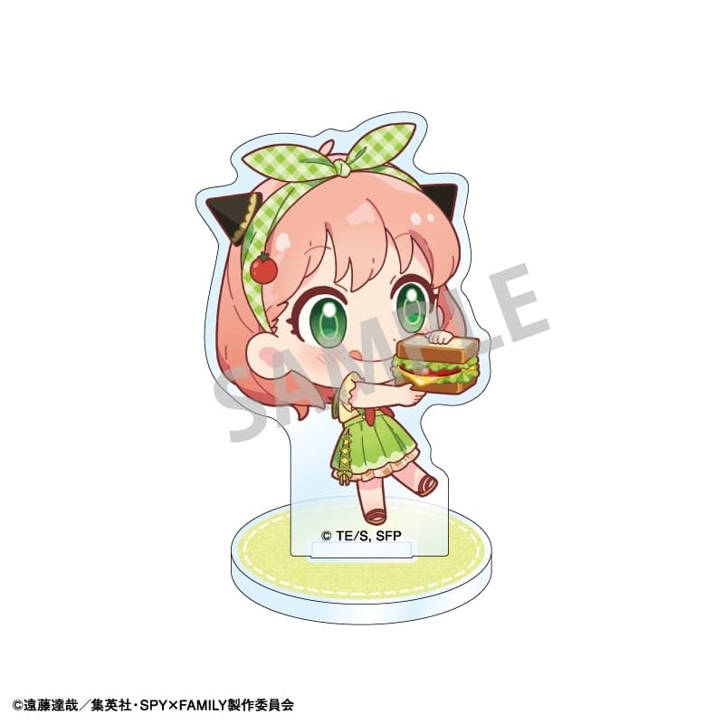 スパイファミリー ミニアクリルスタンド サンドイッチ/食べ物 描き起こし
 
2025年12月発売
 (アニメイト)