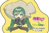 初音ミク×NewDays ダイカットステッカー maple たいやき
 
2025年11月発売