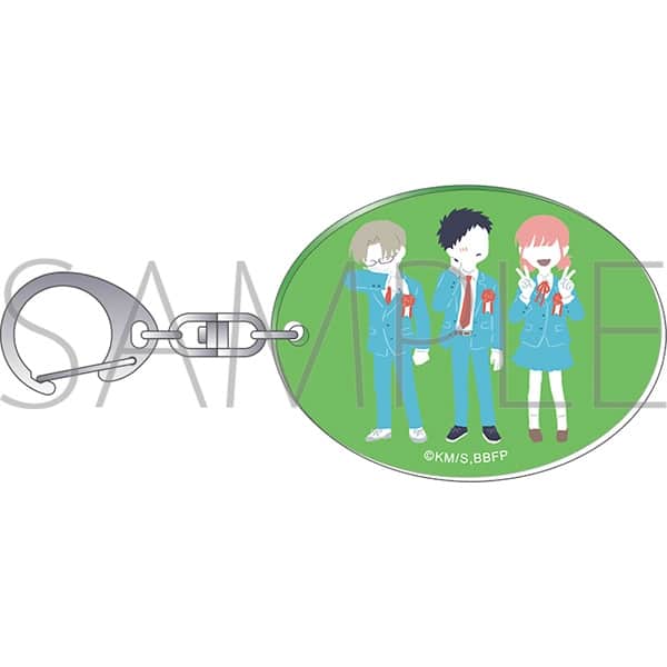 アオのハコ アクリルキーホルダー/猪股 大喜&蝶野 雛&笠原 匡　ゆるパレット 
2025年12月26日発売