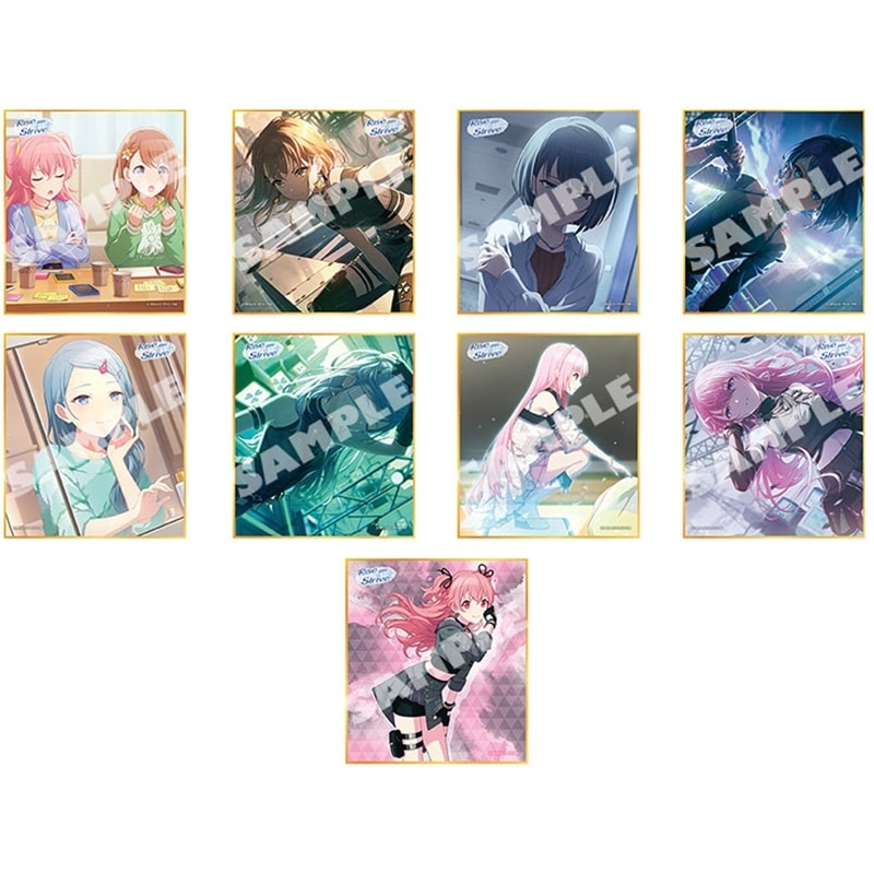 プロセカ ミニ色紙コレクション 第55弾B Rise and Strive(全9種)
 
2026年2月28日発売
