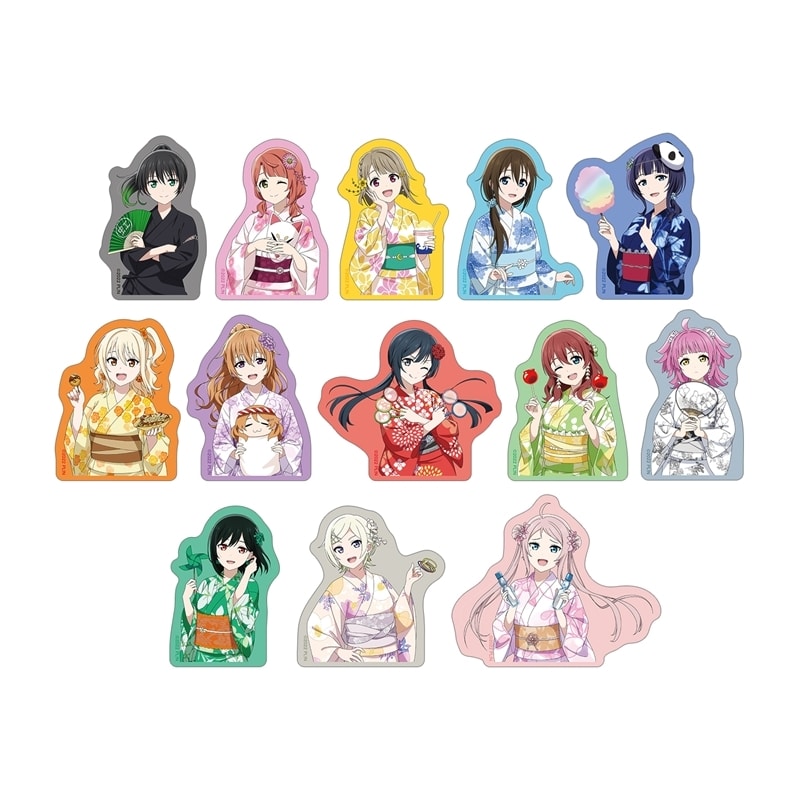 ラブライブ! ニジガク 描き下ろし 縁日ver. トレーディングダイカットステッカー
 
2026年1月17日発売
で取扱中 (アニメイト)