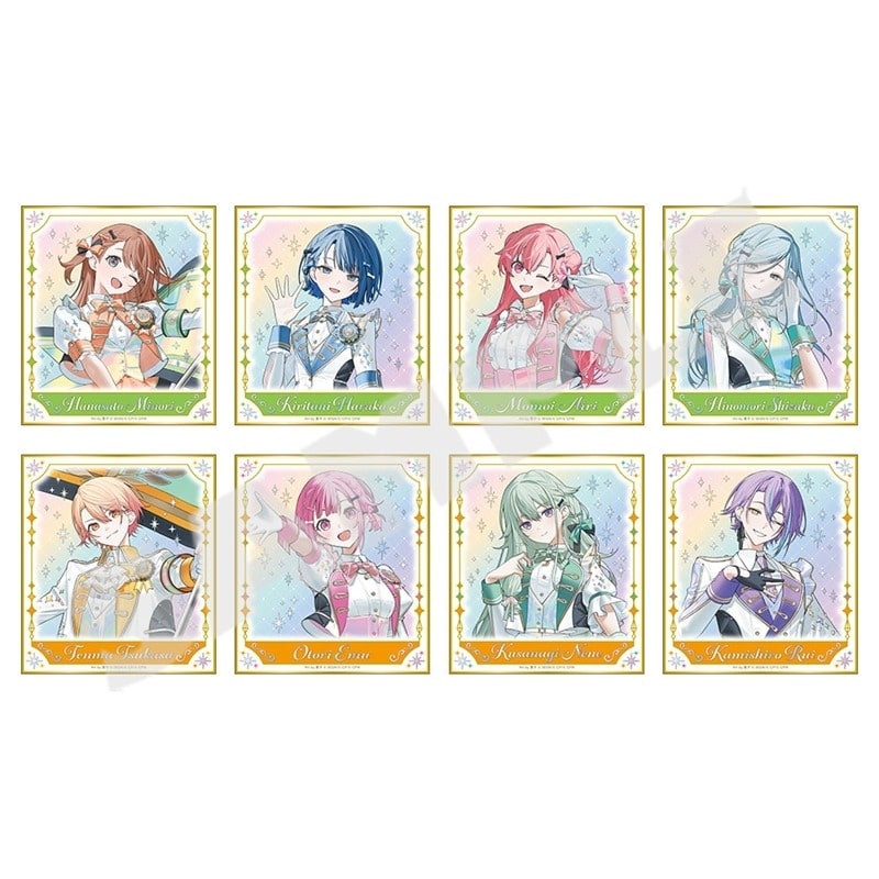 プロセカ 『プロジェクトセカイ 5th Anniversary 感謝祭』オーロラ箔押しミニ色紙コレクション C MORE MORE JUMP!&ワンダーランズ×ショウタイム(全8種)
 
2025年10月29日発売