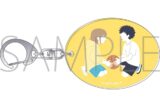 アオのハコ アクリルキーホルダー/猪股 大喜&鹿野 千夏 A　ゆるパレット 
2025年12月26日発売