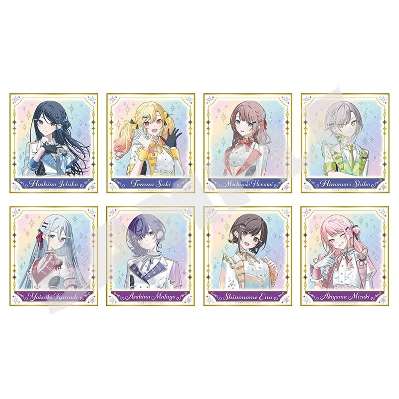 プロセカ 『プロジェクトセカイ 5th Anniversary 感謝祭』オーロラ箔押しミニ色紙コレクション B Leo/need&25時、ナイトコードで。(全8種)
 
2025年10月29日発売