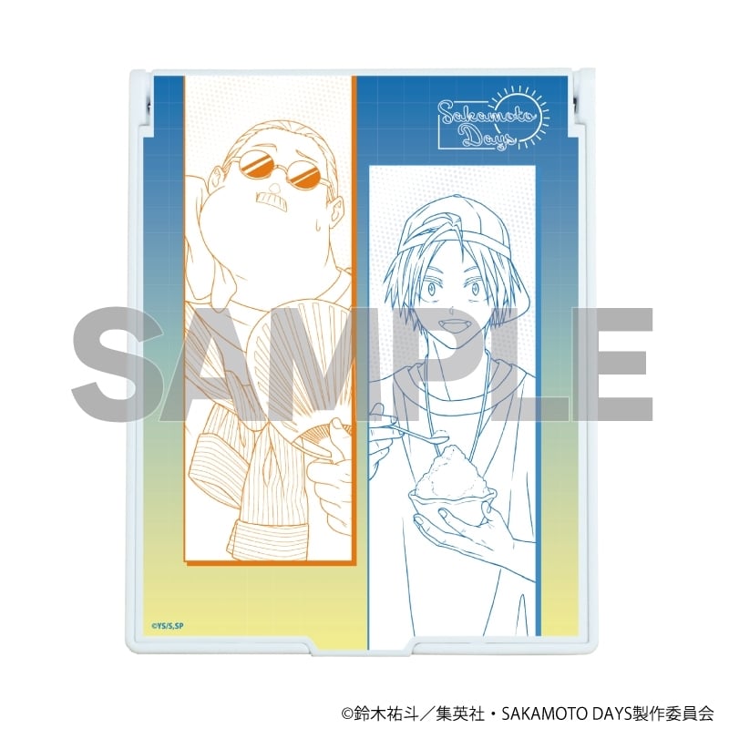 サカモトデイズ デカキャラミラー3月坂本太郎&朝倉シン 夏私服ver.(描き下ろしイラスト) 
2025年12月発売