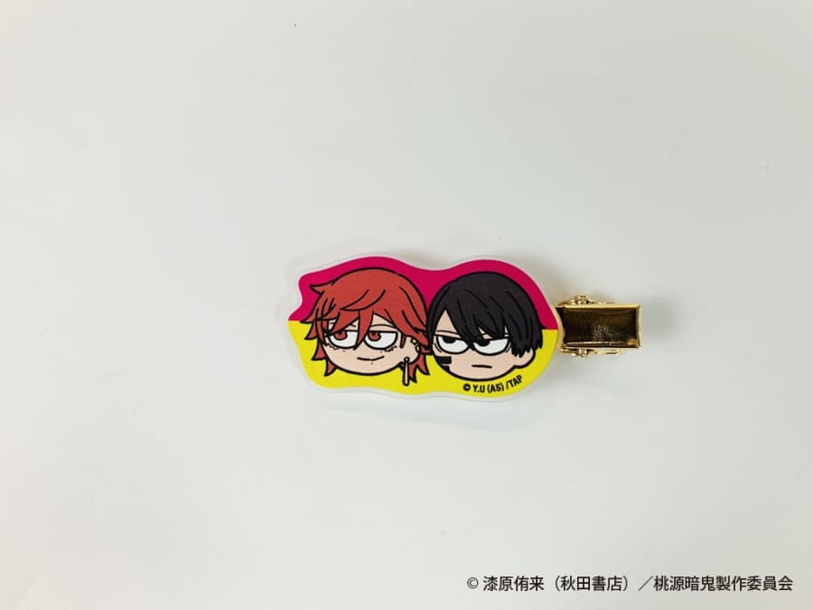 桃源暗鬼 ジロリ前髪クリップ 京夜&無人
 
2025年11月発売