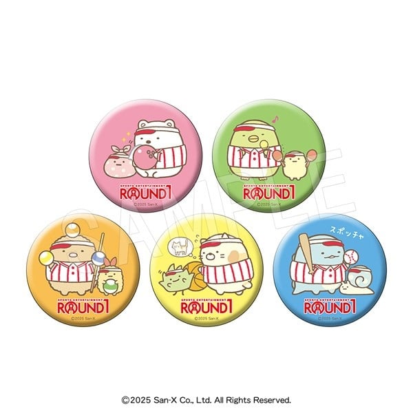 すみっコぐらし トレーディング缶バッジ ROUND1ver. アニメイトで
2025年12月発売