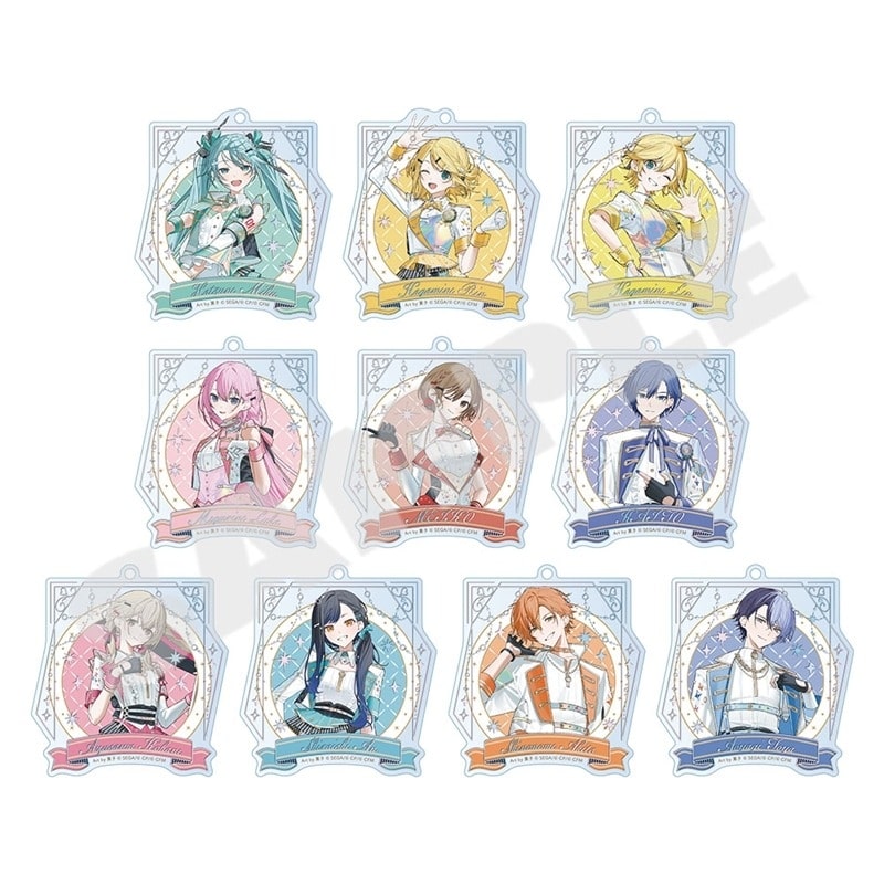 プロセカ 『プロジェクトセカイ 5th Anniversary 感謝祭』オーロラ箔押しアクリルキーホルダーコレクション A バーチャル・シンガー&Vivid BAD SQUAD(全10種)
 
2025年10月29日発売