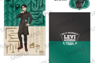 進撃の巨人 クリアファイル・ステッカーセット リヴァイ・アッカーマン(DIY)
 
2026年01月下旬発売