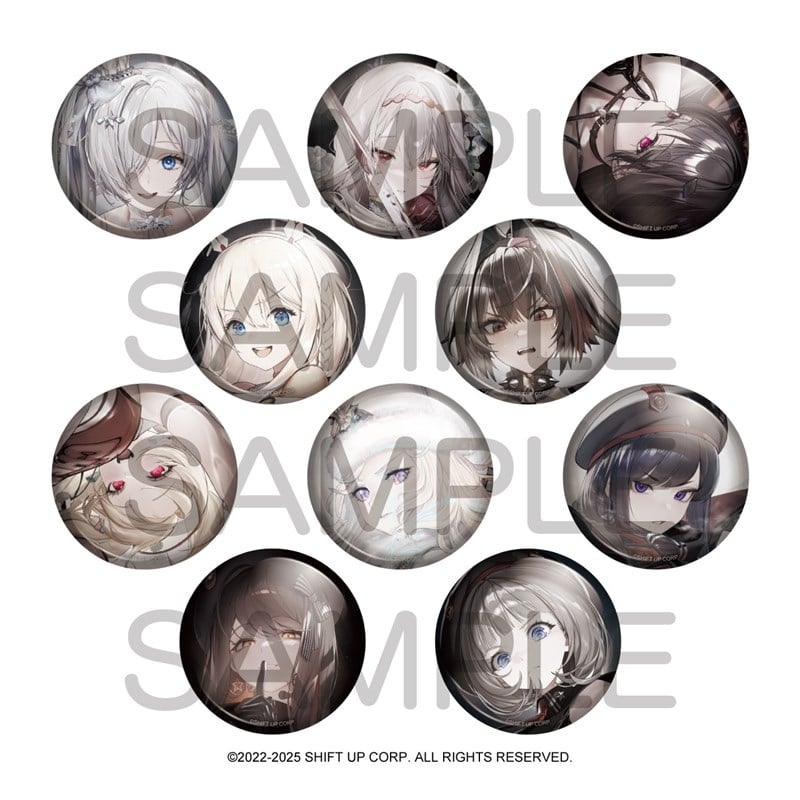 勝利の女神:NIKKE BURST COLLECTION缶バッジ Vol.5 アニメイトで
2025年12月発売