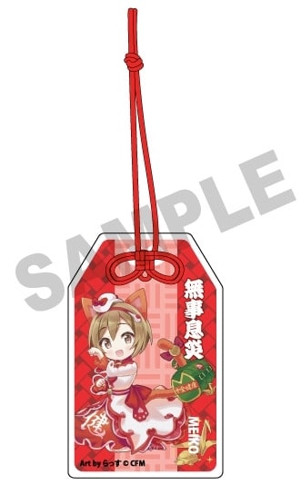 初音ミク×招き猫 御守風アクリルさげ札 MEIKO Art by らっす
 
2025年12月発売