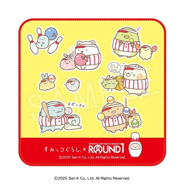 すみっコぐらし ハンドタオル ROUND1ver. イエロー アニメイトで
2025年12月発売