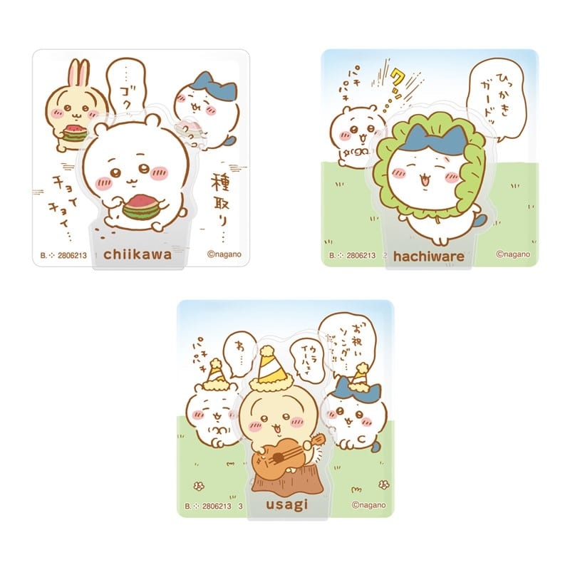 ちいかわ アクリルシーンクリップビスケット
 
2026年03月発売
 【アニメイト】