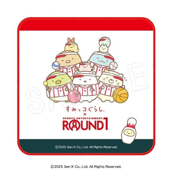すみっコぐらし ハンドタオル ROUND1ver. ホワイト アニメイトで
2025年12月発売