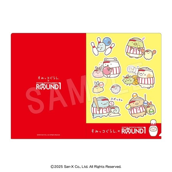 すみっコぐらし クリアファイル ROUND1ver. イエロー アニメイトで
2025年12月発売