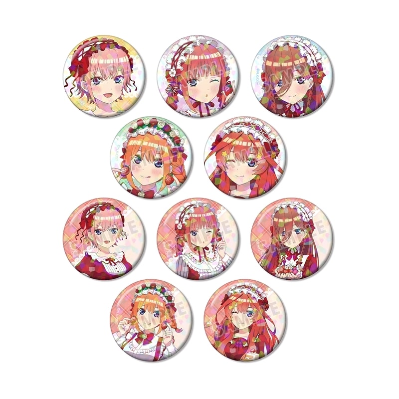 五等分の花嫁* 描き下ろし ショートケーキイメージコーデver. トレーディングホログラム缶バッジ[アニメイト限定]【アニメイト特典付】
 
2026年1月17日発売