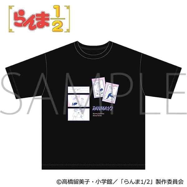 らんま1/2 Space A la mode T-shirt Collection　ブラック/L
 
2025年9月27日発売
